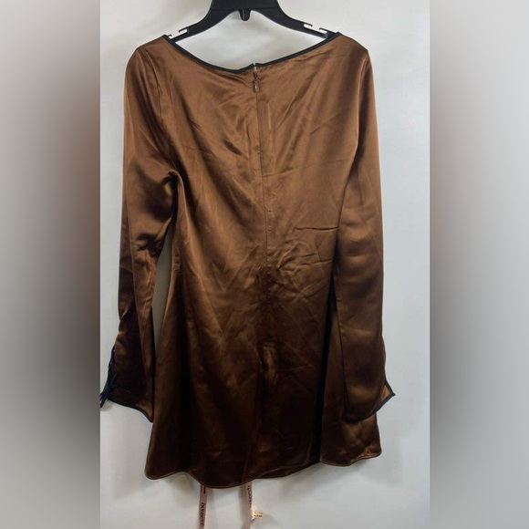 NWT House of CB Sakina Dress in Coffee - Picture 7 of 8
